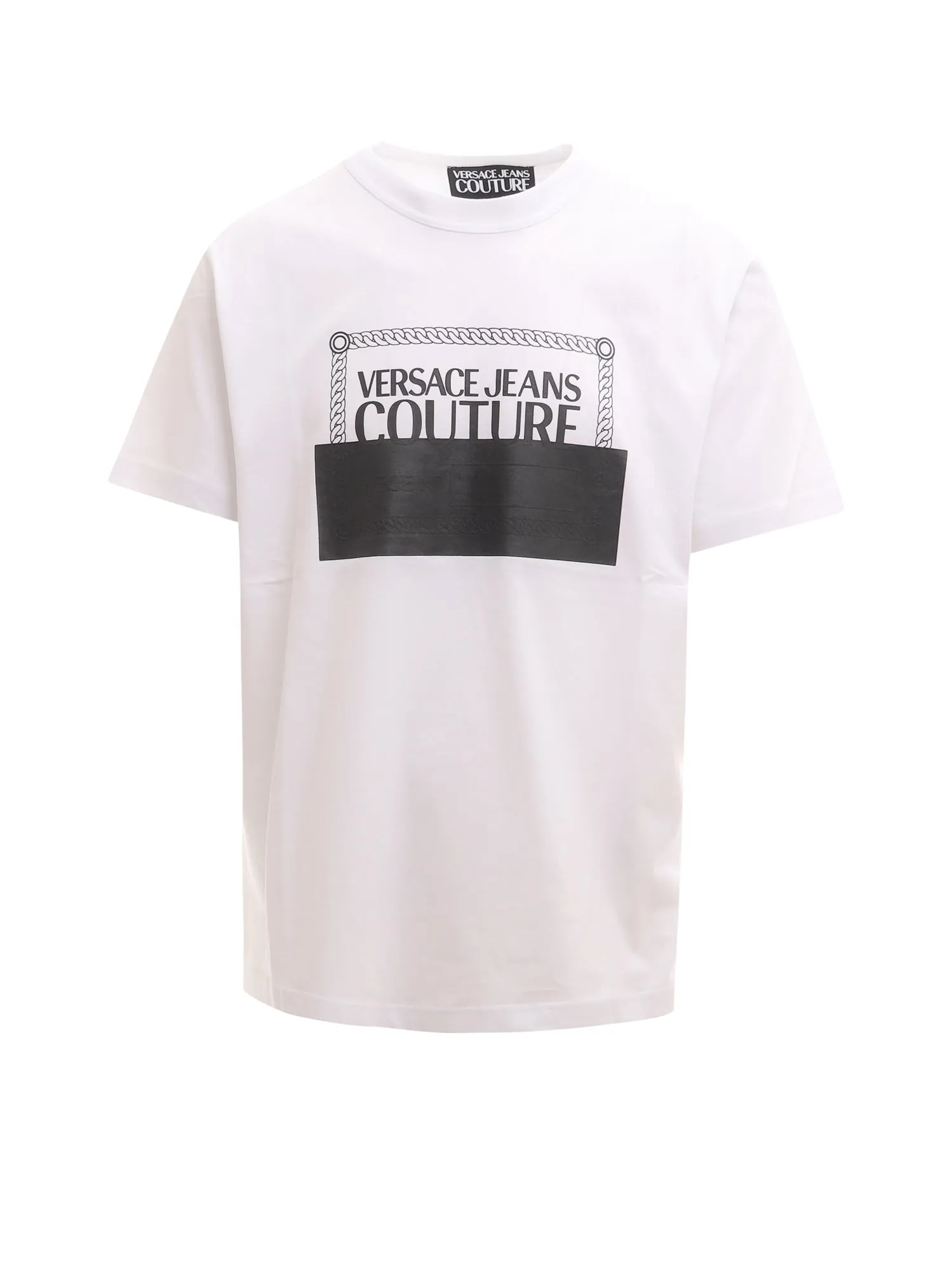 Versace Jeans Couture Logo Printed Crewneck T-Shirt