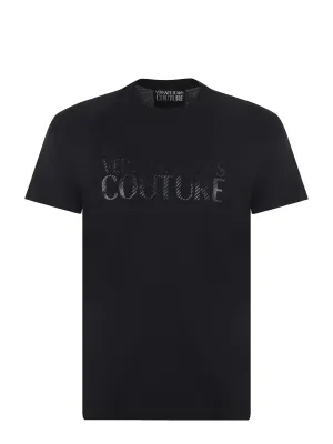 Versace Jeans Couture Logo Printed Crewneck T-Shirt