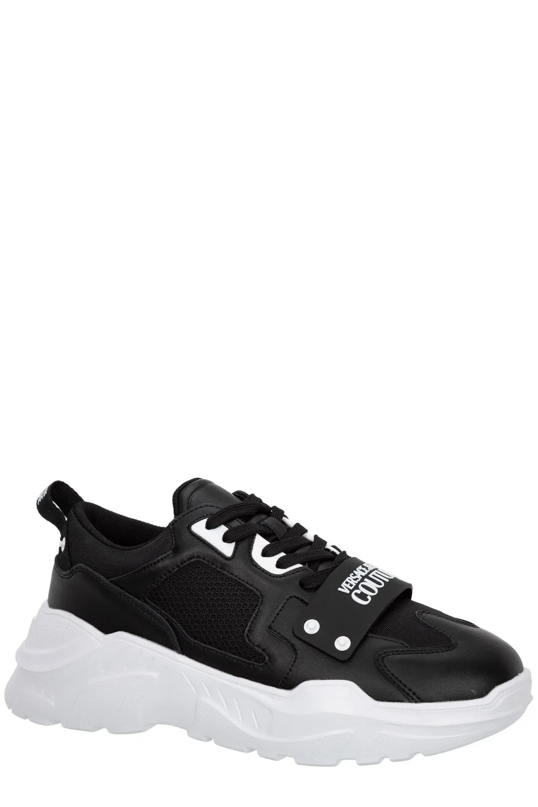 Versace Jeans Couture Logo Printed Lace-Up Sneakers
