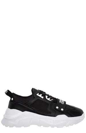 Versace Jeans Couture Logo Printed Lace-Up Sneakers