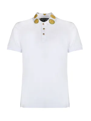 Versace Jeans Couture Logo Printed Polo Shirt
