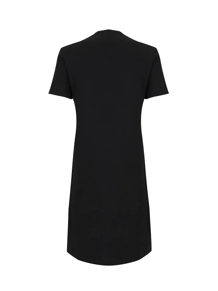 Versace Jeans Couture Logo Printed T-Shirt Dress