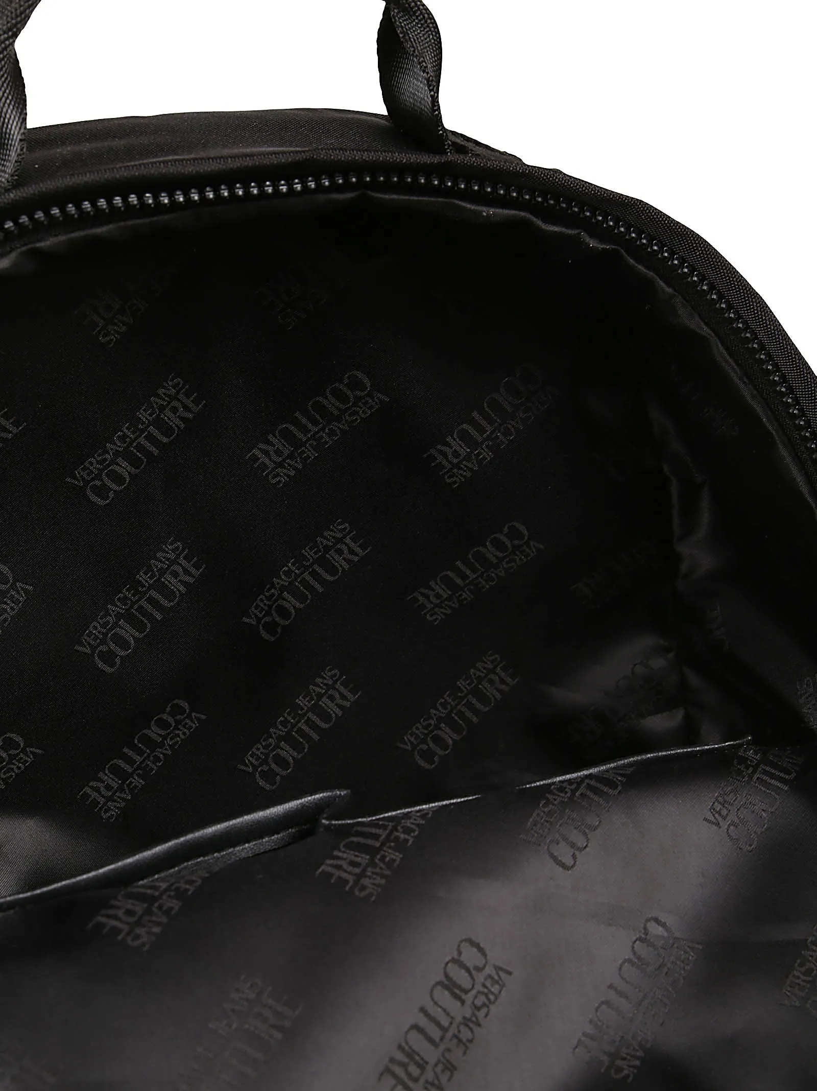 Versace Jeans Couture Logo Printed Zipped Backpack