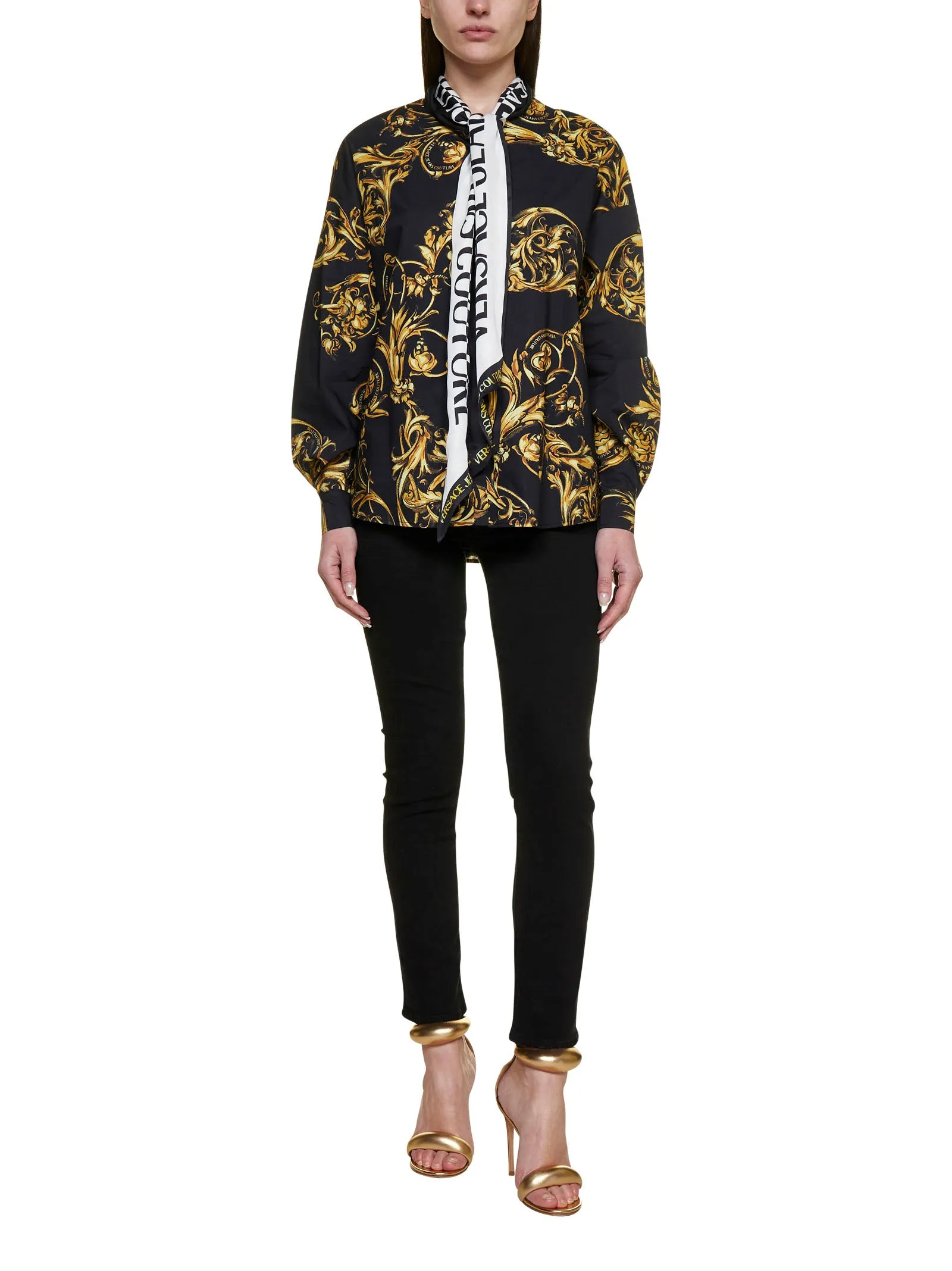 Versace Jeans Couture Regalia Baroque Printed Blouse
