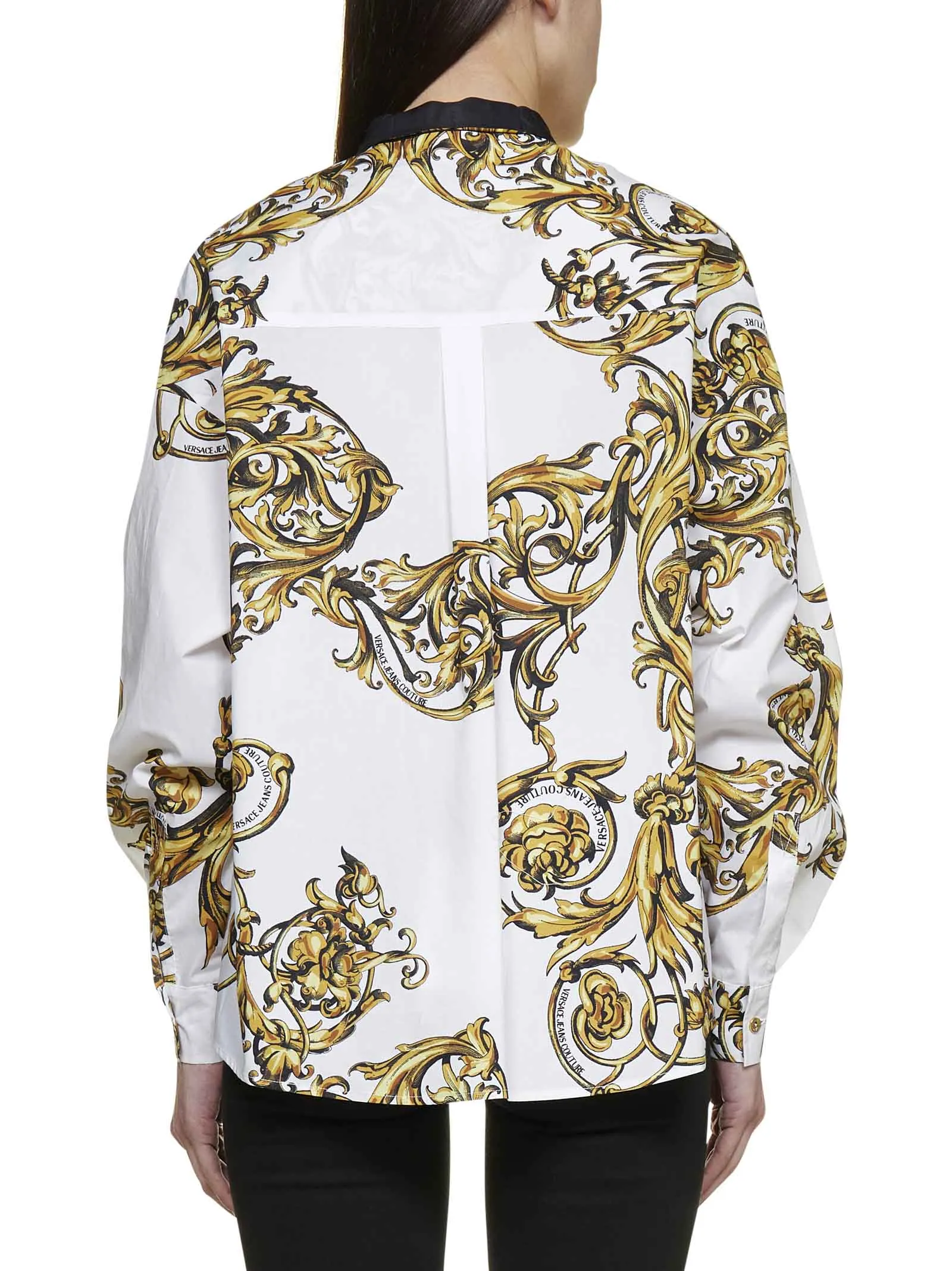 Versace Jeans Couture Regalia Baroque Printed Blouse