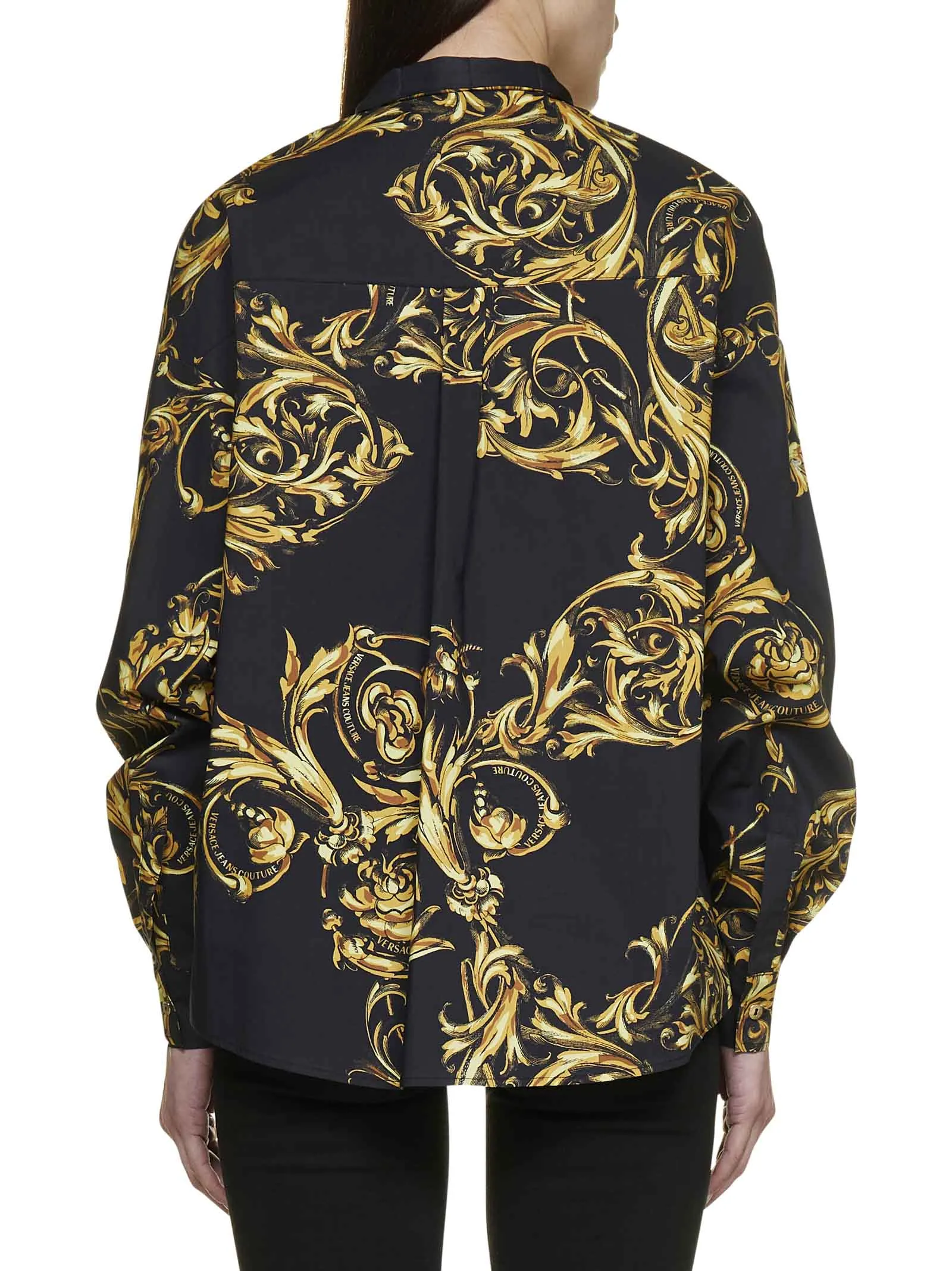Versace Jeans Couture Regalia Baroque Printed Blouse