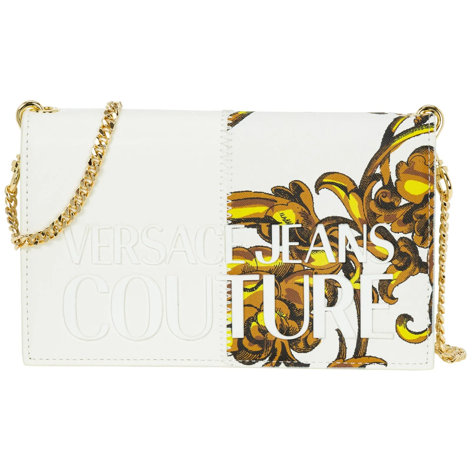 Versace Jeans Couture Regalia Baroque Printed Clutch Bag