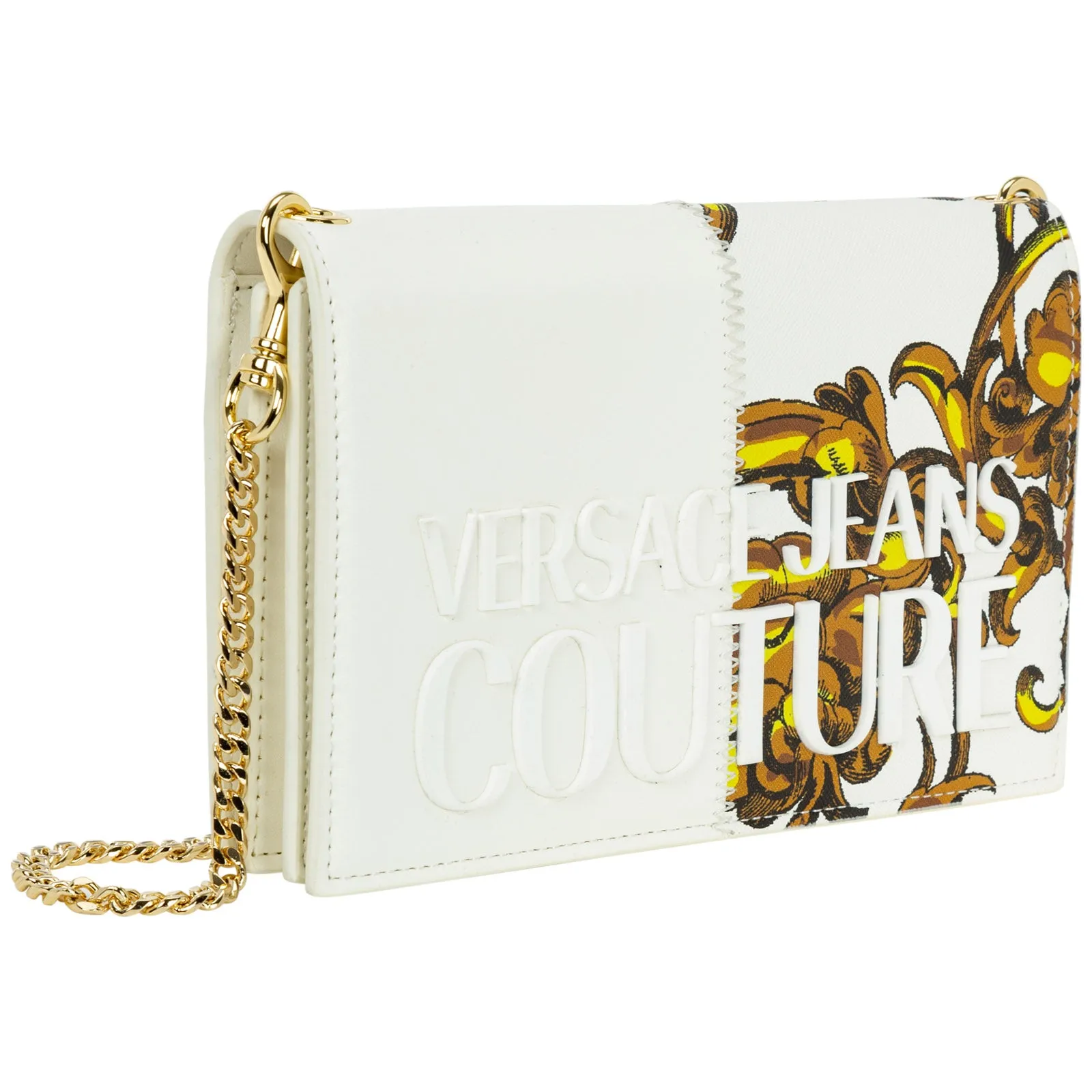 Versace Jeans Couture Regalia Baroque Printed Clutch Bag