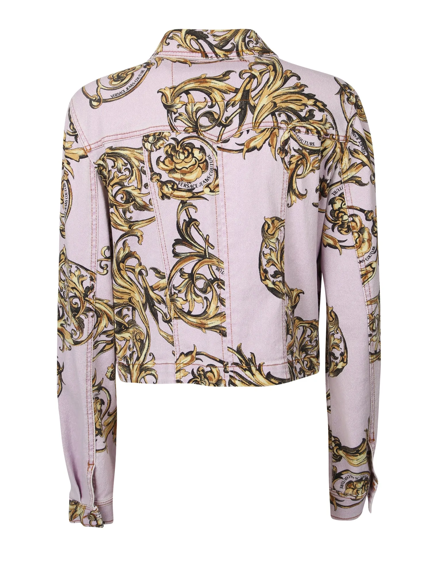 Versace Jeans Couture Regalia Baroque Printed Denim Jacket