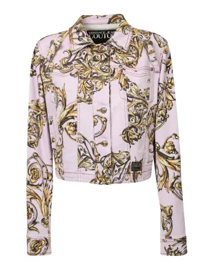 Versace Jeans Couture Regalia Baroque Printed Denim Jacket