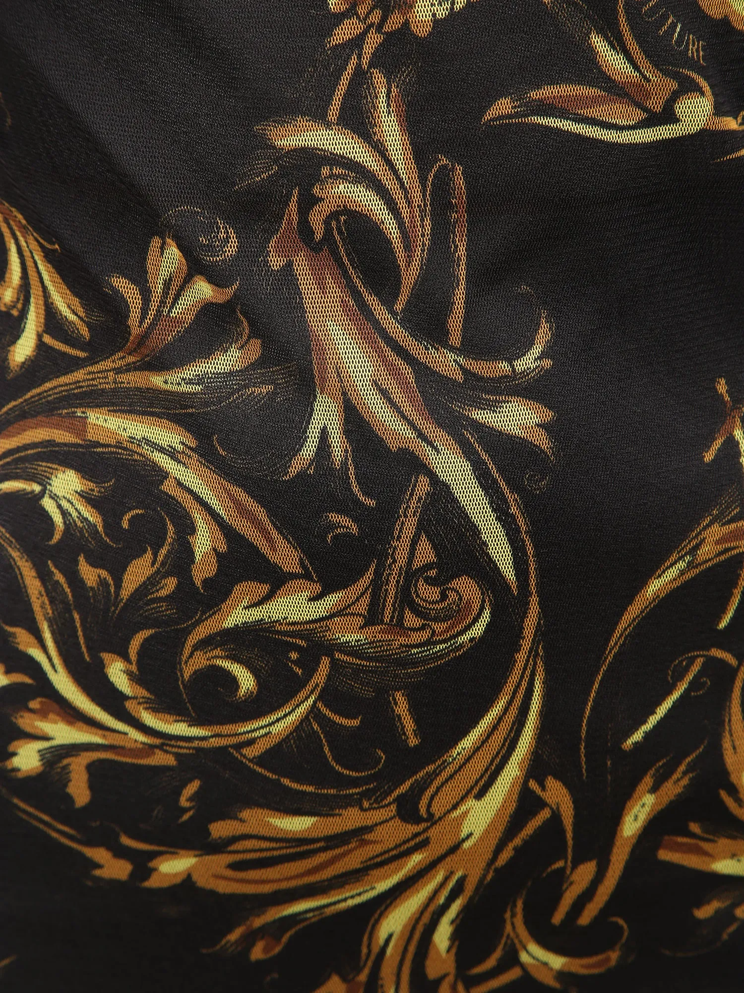 Versace Jeans Couture Regalia Baroque Printed Dress