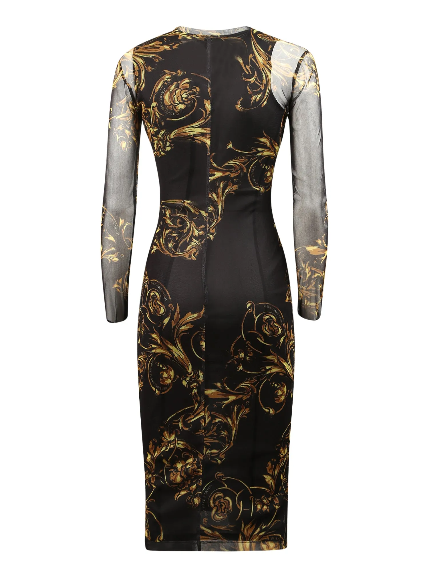 Versace Jeans Couture Regalia Baroque Printed Dress