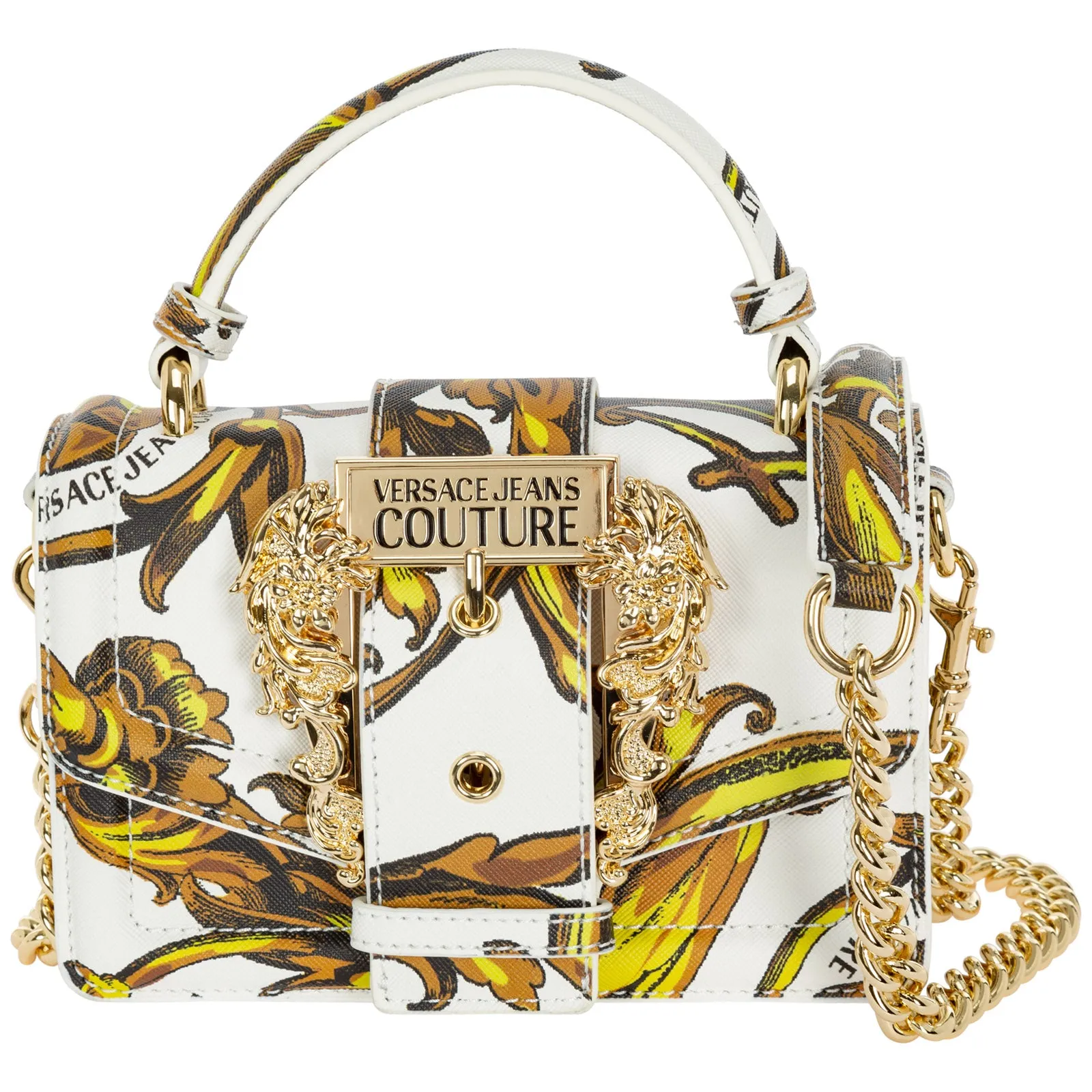 Versace Jeans Couture Regalia Baroque Printed Small Tote Bag