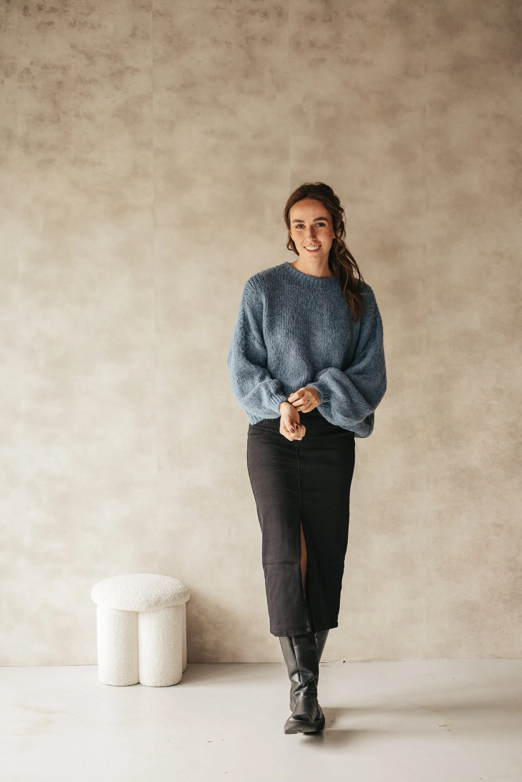 Wendy sweater jeans blue
