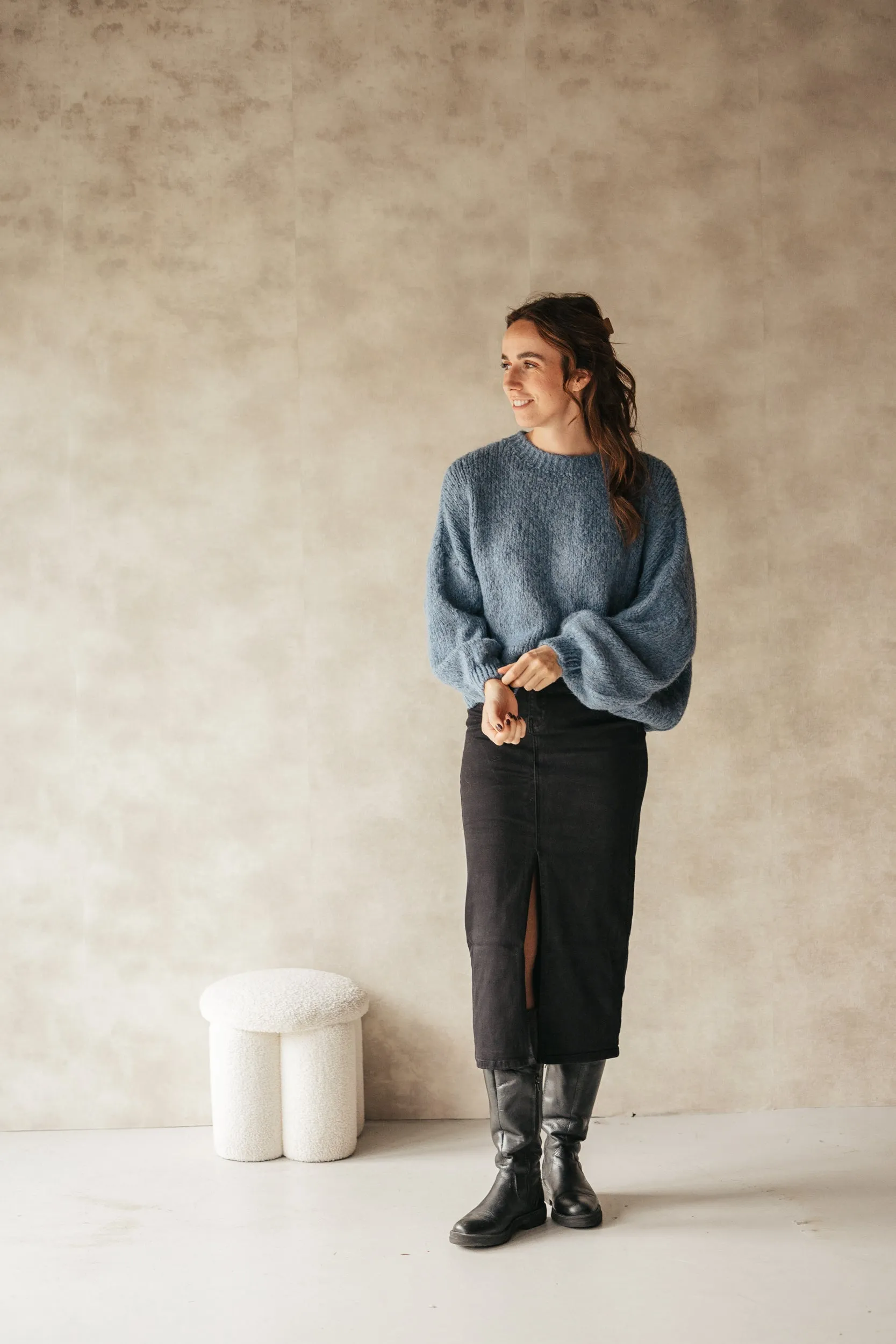 Wendy sweater jeans blue