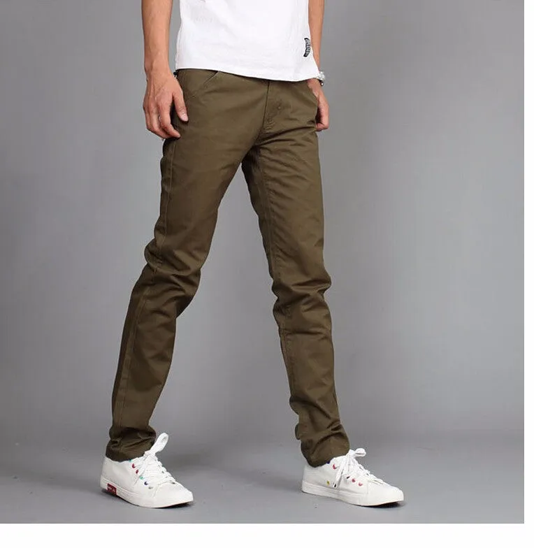 West Louis™ Cotton Slim Straight Pants