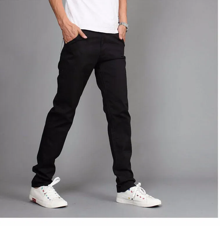 West Louis™ Cotton Slim Straight Pants