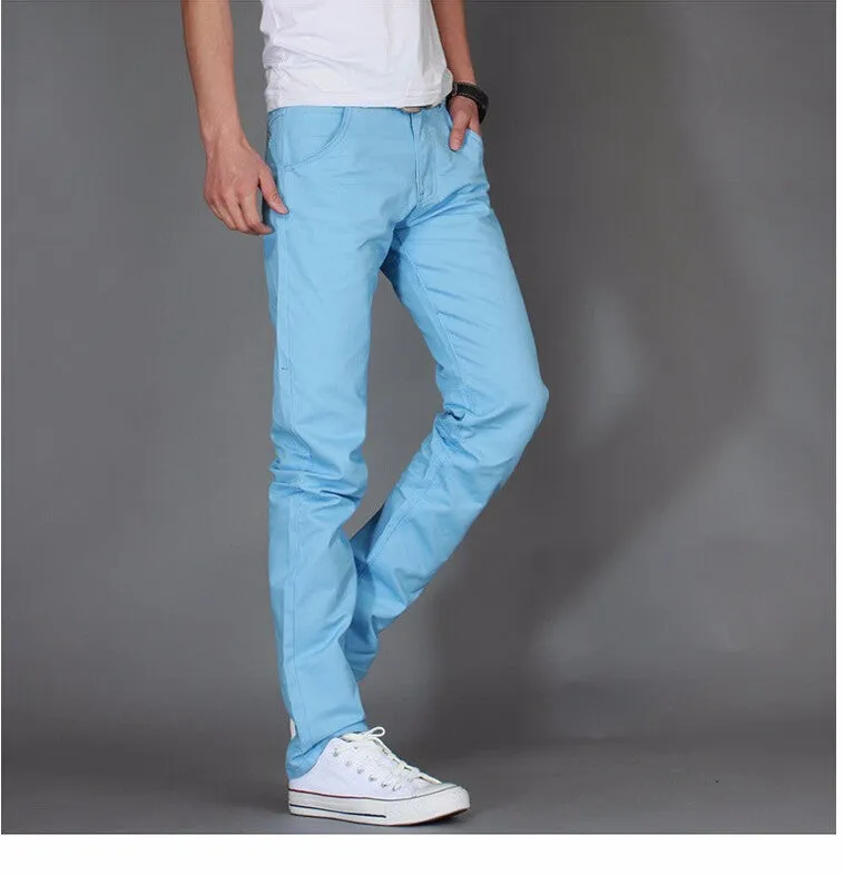 West Louis™ Cotton Slim Straight Pants