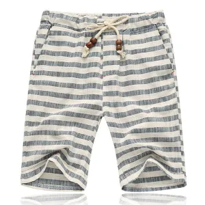 West Louis™ Striped Casual Shorts