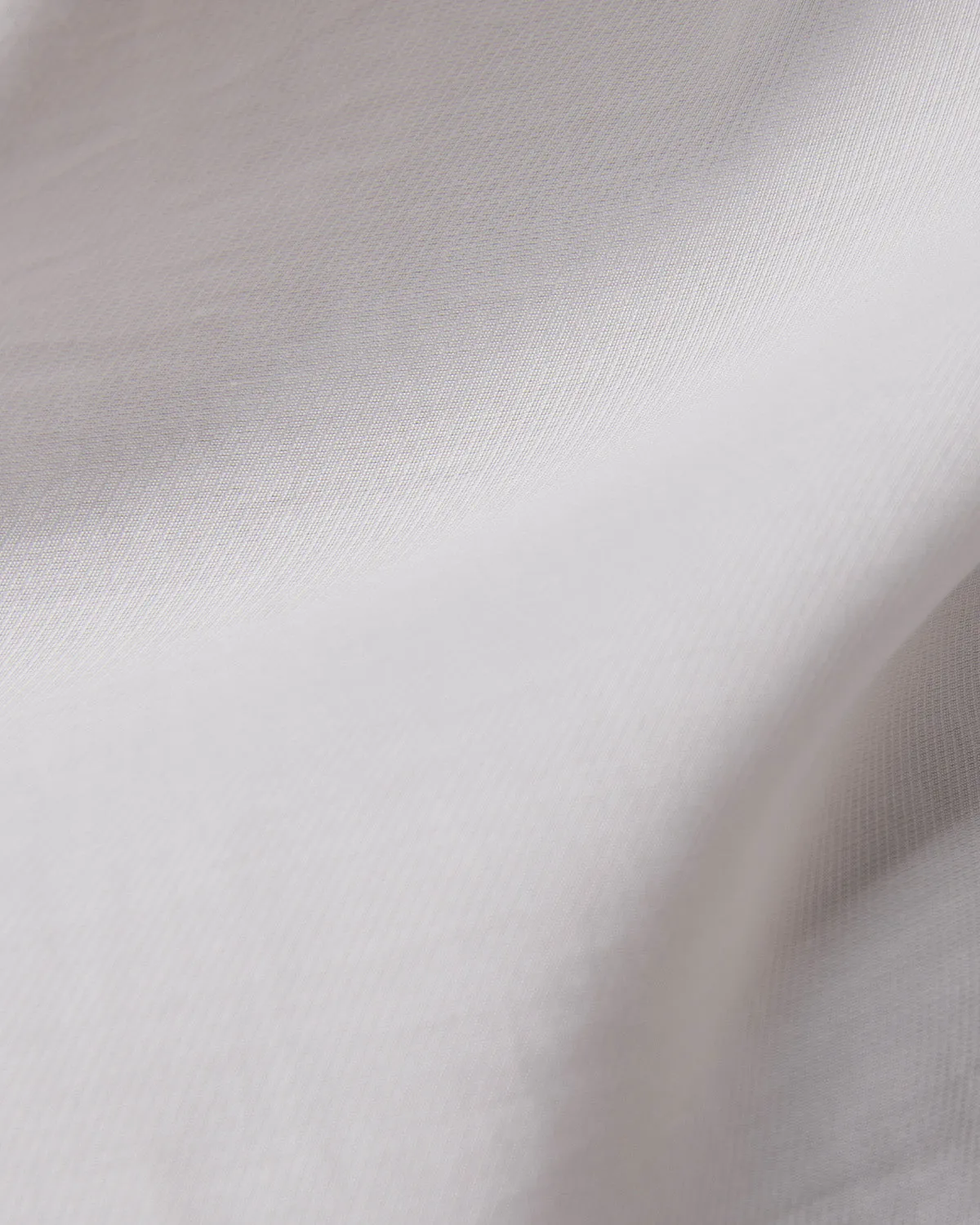 White Lyocell Twill Shirt