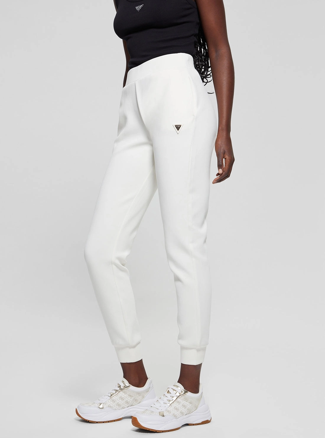White Olympe Long Pants