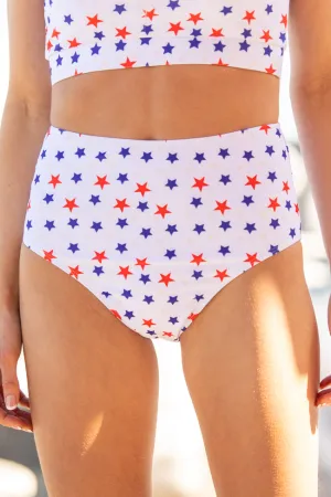 Wish Upon A Star High Waisted Bikini Bottoms FINAL SALE