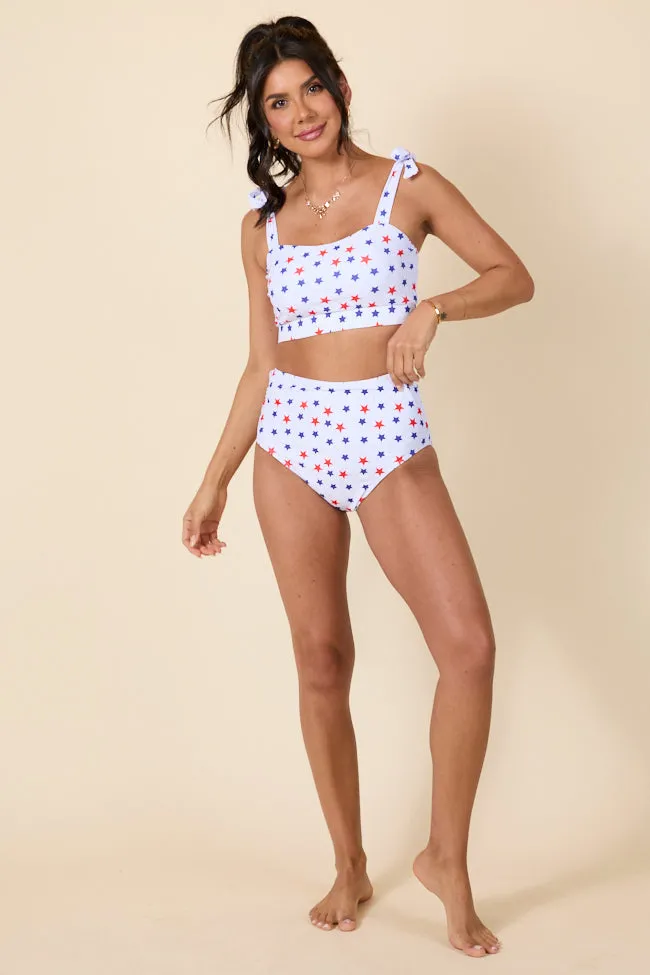 Wish Upon A Star High Waisted Bikini Bottoms FINAL SALE