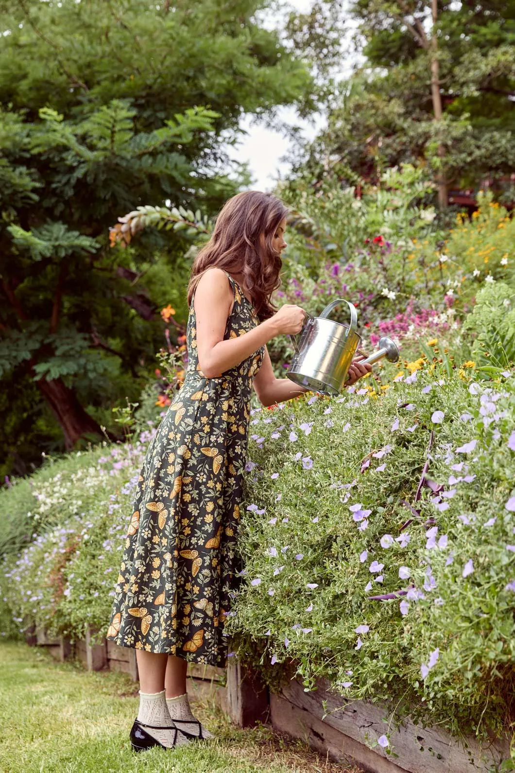Yvette Butterfly Midi Dress